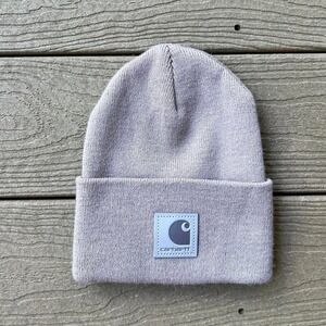 Brown Carhartt Knit Beanie Hat Adult One Size